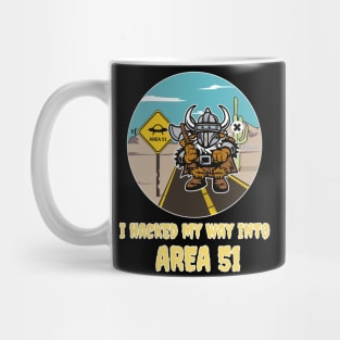 The Viking - The Original Hacker - I Hacked my Way into Area 51 Mug